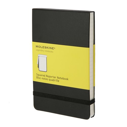 Блокнот Moleskine Squared Reporter Pocket