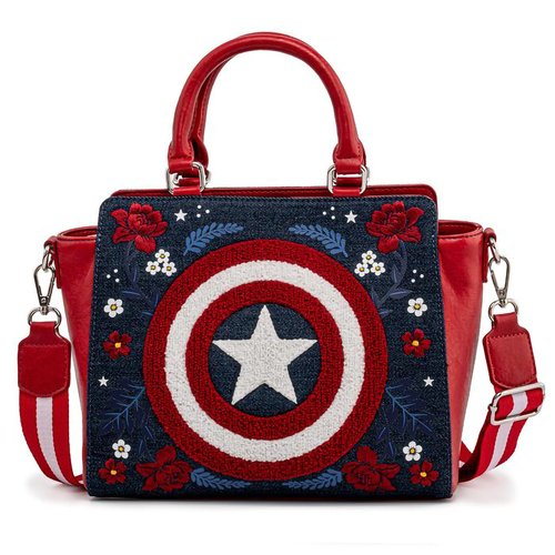 Сумка Loungefly Marvel Captain America 80th Anniversary Floral Sheild Crossbody Bag
Сумка Loungefly Marvel Captain America 80th Anniversary Floral Sheild Crossbody Bag