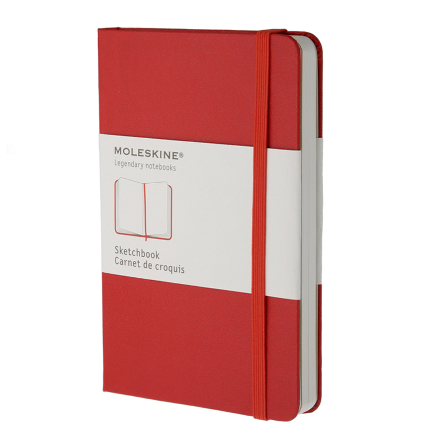Moleskine Sketchbook Red