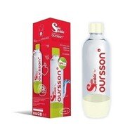 Бутылка пластиковая, 1 л, cлоновая кость