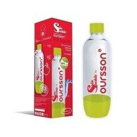 Пластиковая бутылочка OS1000RB/GA, 1 л, зеленое яблоко