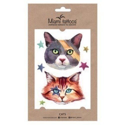 

Временное тату "Cats"