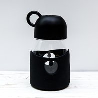 Бутылка стеклянная "Geometry", 350 мл, черная