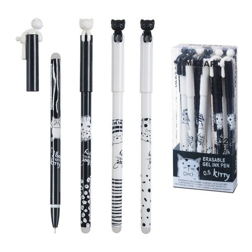 

Ручка гелевая "Kitty" 5302-70, стираемая, в ассортименте