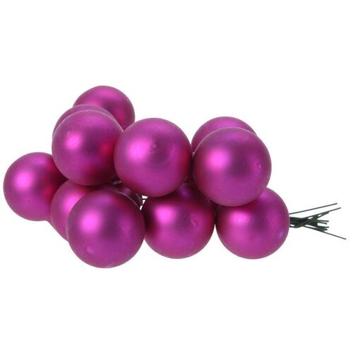 

Гроздь стеклянных шариков на проволоке, 25 мм, 12 шт.