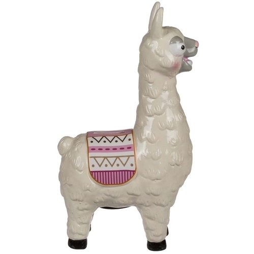 

Керамическая копилка "Лама с седлом"