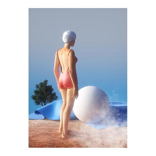 

Варя Щука. Принт "Под шапочкой чешется" А2