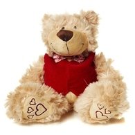 Мягкая игрушка "Мишка Маттео в Жилетке", 19 см