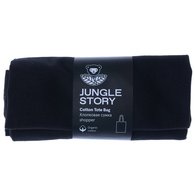 Плотная хлопковая сумка "Shopper", черная