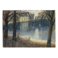 Арт принт «Патриаршие пруды», Екатерина Хлебникова, А3