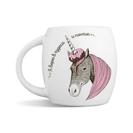 Кружка «Единорог «Я верю в чудеса… И пончик»