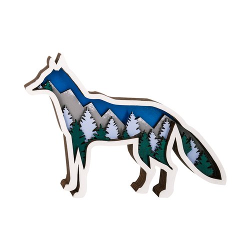 Набор для раскрашивания DOBRIKA «Лес. Лиса», 19 х 14 см