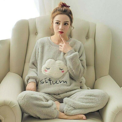 

Пижама Funfur Облако серый XL