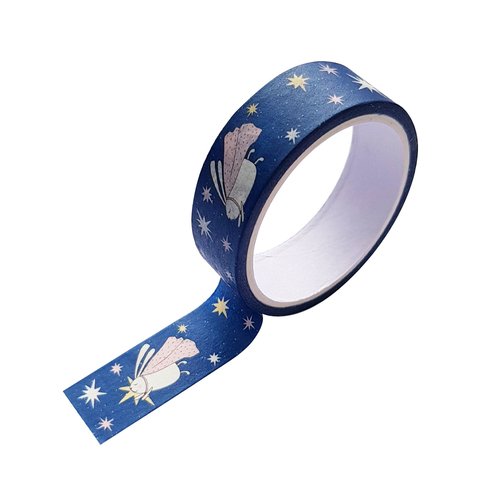 Лента клейкая декоративная Be Smart "Bunny", 15 мм х 5 м, зайка