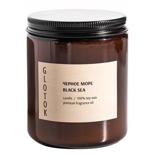 Свеча Arome Enjoy "GLOTOK. ЧЕРНОЕ_МОРЕ", 240 г