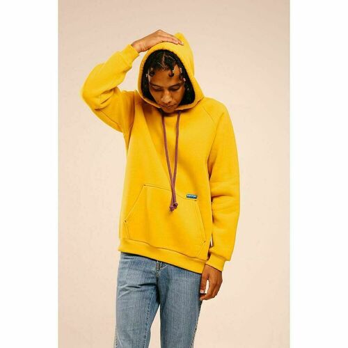 Худи утепленный Tengri People, горчица, M+, в чехле