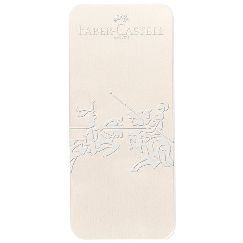 Набор Faber-Castell Grip 2010 (перьевая и шариковая ручки), 0,7мм, синие, трехграннные, корпус кокосовое молоко