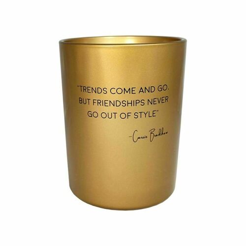 Свеча ароматическая My Flame Friendships Never Go Out Of Style, тонкий шелк