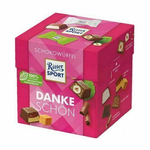 Конфеты шоколадные Ritter Sport Choco Box Danke Schon 176 г 448₽