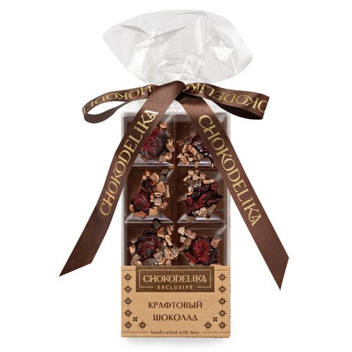 Шоколад Chokodelika Крафтовый микс 6 темный 50 г 182₽