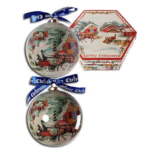 

Набор шаров "Папье-маше", 7,5 см, 14 шт.