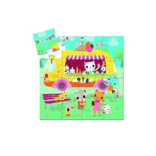 

Пазл "Мороженое", 16 элементов