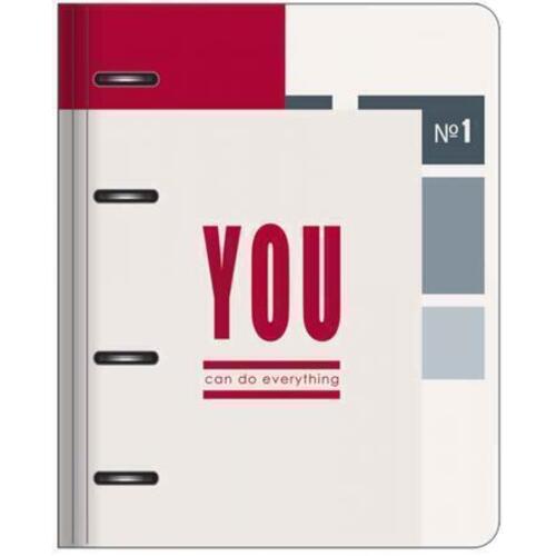 

Тетрадь с кольцевым механизмом "Simply", 120 листов, в клетку, 17,5 х 22 см