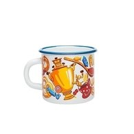 Кружка эмалированная "Чаепитие"