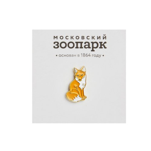 

Значок металлический "Лиса"