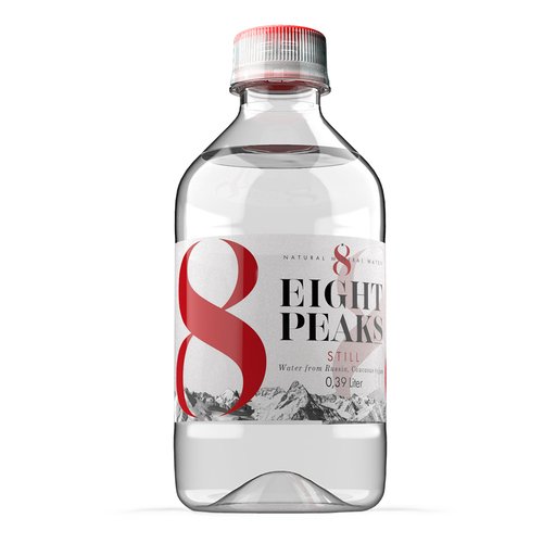 Вода минеральная природная питьевая столовая Eight Peaks 390 мл негазированная 60₽