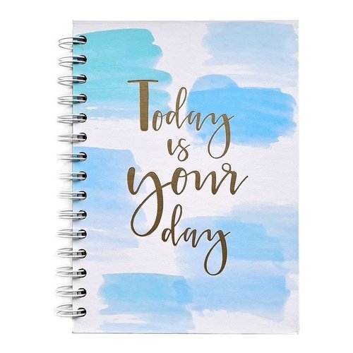 

Тетрадь общая на кольцах Be Smart, коллекция Aquarelle, А5, 120 листов в клетку, бело-голубая