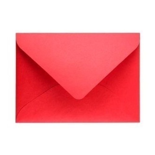 

Конверт подарочный красный, С5, 16,2 х 22,9 см