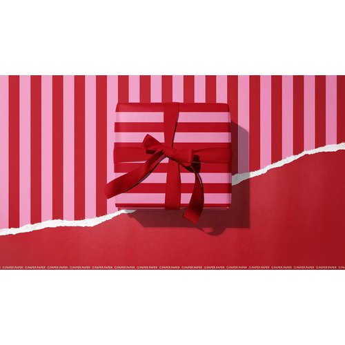 Упаковочная бумага Opaperpaper O’Полоски красные, 100 х 70 см