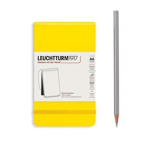 

Блокнот Leuchtturm1917, нелинованный, 92 листа, А6, красный портвейн