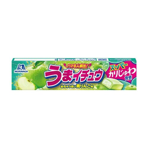 Жевательные конфеты Morinaga Umai-Chew Яблоко 60 г 232₽